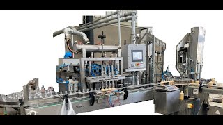 Máquina llenadora de pegantes multiformato