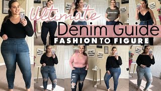 The Ultimate Jeans Guide Fashion To Figure Try On Haul Sarah Rae Vargas