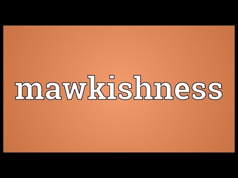 Header of mawkishness