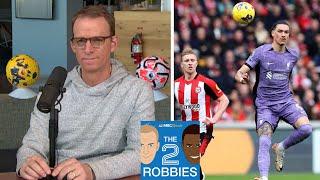 Liverpool's 'attacking quality' on display against Brentford | The 2 Robbies Pod