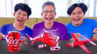 Siapa Bisa Bikin Bentuk Dari Kaleng Bekas Paling Bagus??
