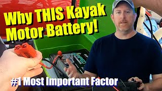 The Battery You Want For A Kayak Motor