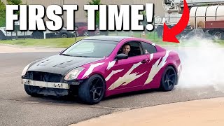 Infiniti G35 Drifting Its Finished And It Rips