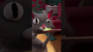 Cat Tries Pistachio Ice Cream (Parody)