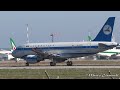 1 hour of Plane Spotting @ Rome Fiumicino Airport / January 26-27 2013 / HD