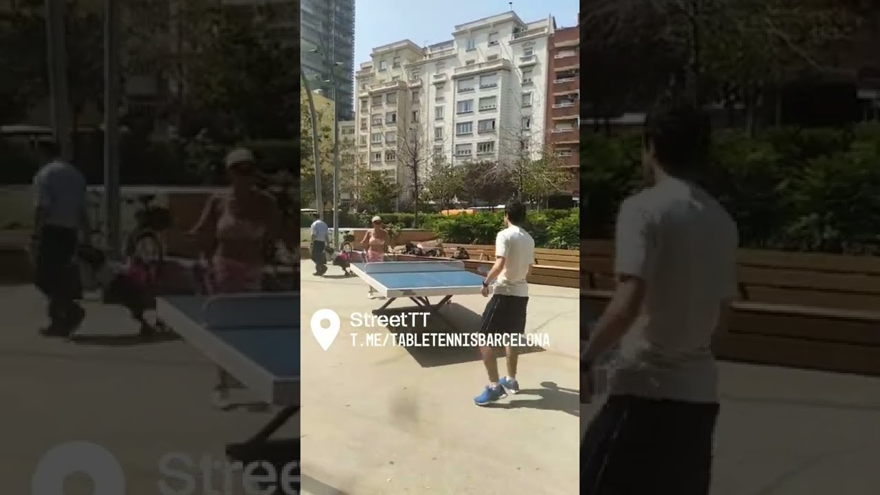 Street Point - 28 APR #Barcelona #TableTennis