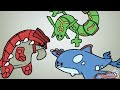 Rayquaza, Groudon, and Kyogre in a Nutshell