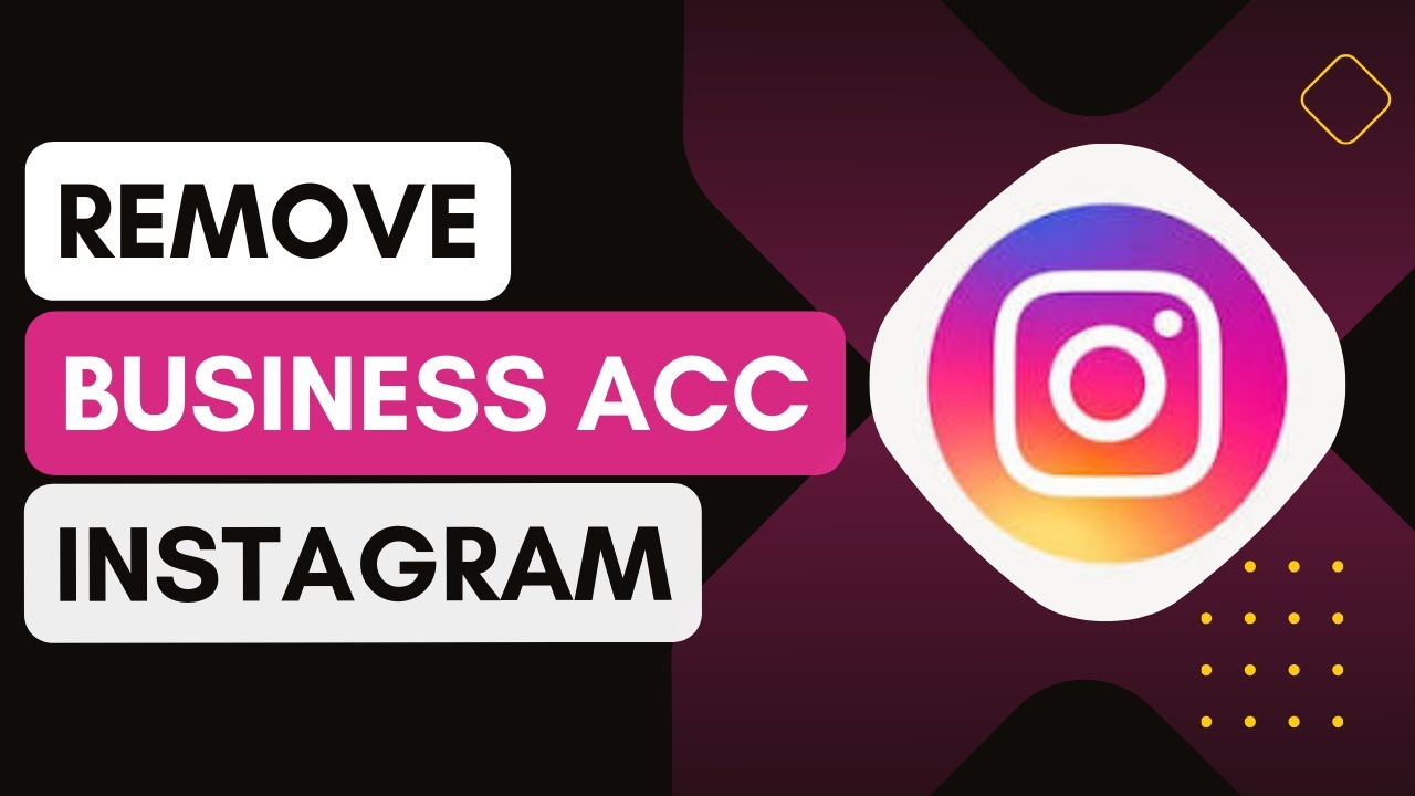 How To Remove Business Account From Instagram (EASY) ! How To Remove Business Account From Instagram (EASY) !