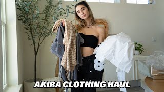 Akira Clothing Try On Haul