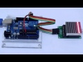 Arduino & Cia - Modulo matriz de leds 8x8 e Max7219