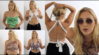 End Of Summer Try On Summer To Fall Pieces Hannah Garske