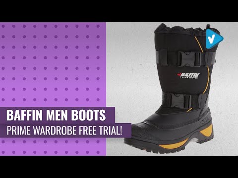 Try Your New Baffin Men Boots Now On Amazon Prime Wardrobe Free Trial!