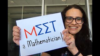 Meet a Mathematician! - Dr. Suzanne Sindi