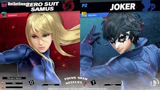 Focus Sash Online Weekly - Tickle Joker Vs. Jovann Zero Suit Samusluigi Wss