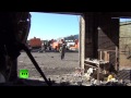 RAW: RT crew under mortar shelling in Donetsk Airport