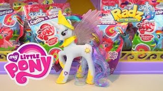 My Little Pony Friendship Is Magic Toys Radz Candy Dispenser Surprise Eggs Princess Celestia