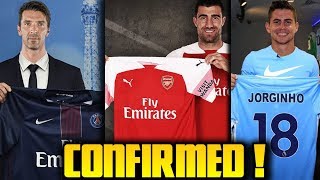 CONFIRMED TRANSFER NEWS & RUMOURS Summer Transfer Window 2018 ft Sokratis Buffon Jorginho