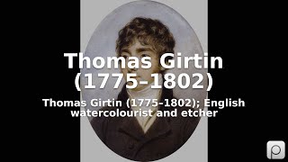 Thomas Girtin 17751802. Find Public Domain Images Of Thomas Girtin 17751802 At R...