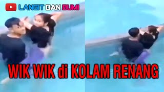 klimaks di KOLAM RENANG Mesum Jadi Saksi Birahi