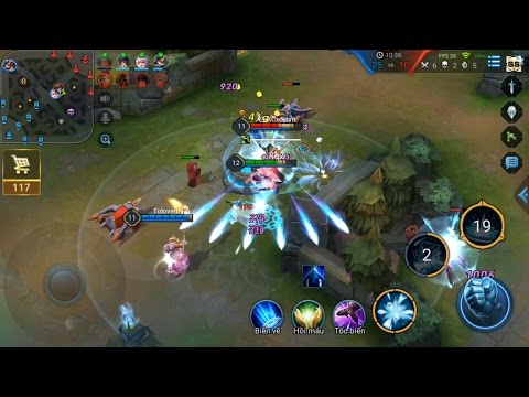 Hướng dẫn chơi Tướng Điêu Thuyền - Liên Quân Mobile - Nữ Vương Anh Đào - Strike of Kings