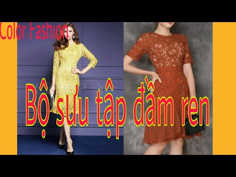 Bộ sưu tập đầm ren vô cùng dễ thương,|Color Fashion