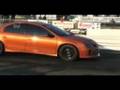 Dodge Neon SRT4 vs Pontiac GTO - drag racing - 1/4 mile race