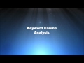 Keyword Canine Analysis