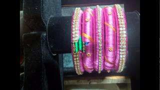Silk Thread Bangles For Indian Weddings