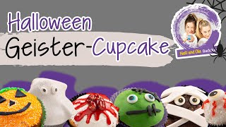 Dekorieren mit: Nati & Ola - Halloween Geister-Cupcake