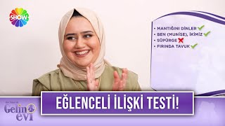 Munise Gelin Ve Eşinin Eğlenceli Ilişki Testi Gelin Evi 1048. Bölüm