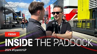 Lorenzo The Boxer 🥊 And A Quick Debrief With Ktm's Team Manager | Inside The Paddock 2024 #Spanishgp
