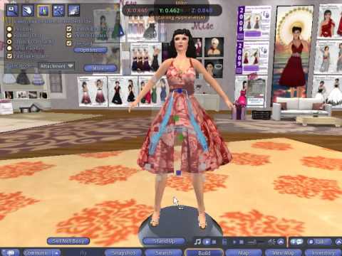 How to fit prim clothing in Second Life