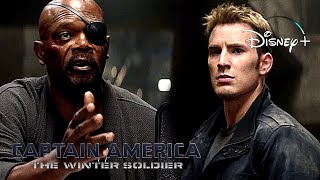 Captain America Tws Steve Rogers Gives Orders To Nick Fury Scene Disney 2014