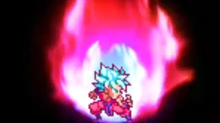 Super Saiyan Blue Kaioken 2 Aura Black Screen Version
