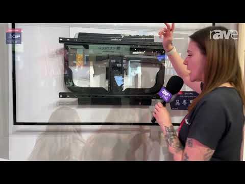 ISE 2025: Peerless-AV Presents SA771PU Articulating Wall Arm Display Mount