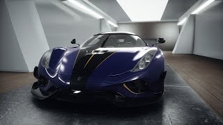 4K Purple Ghost Koenigsegg Regera Cinematic
