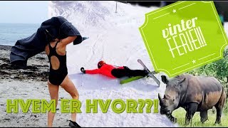 VINTERFERIE!!! Hvilken Superkids holder ferie hvor? 🤪✈️🌍