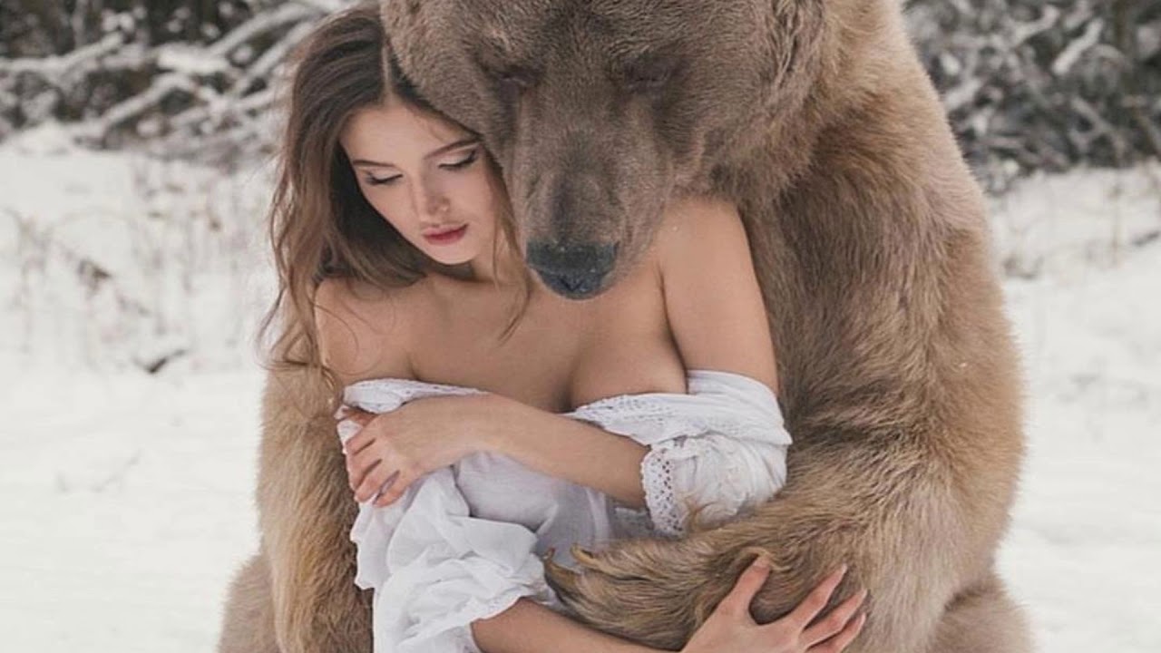 Саша Грей И Медведь Порно