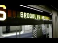 Double IRT Brooklyn Bridge and Bronx Bound R142A (6) train at East 116th Street [HD]