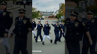 Japans Female Police Shine In The Blurred Lines Dance Education, Health & Fitness Trend