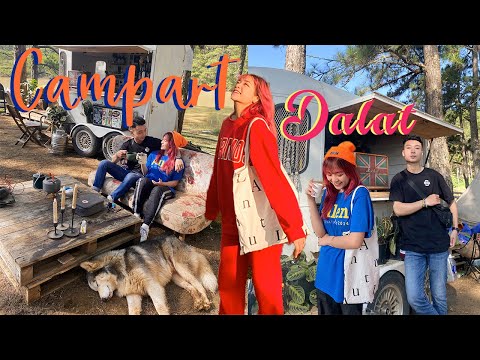 #TravelVlog | Cầm 890k Đi “chill” khu cắm trại ở Đà Lạt - Campart By #mợjen
