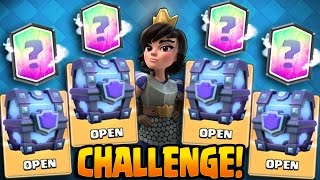 Insane Super Magical Chest Challenge W Bootramp Clash Royale Big Free Super Magical Chest Opening