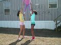 Cheer stunts and tricks (Briy an GiGi)
