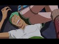 Nami Used Zoro's Body To Cushion Her Fall  | One Piece