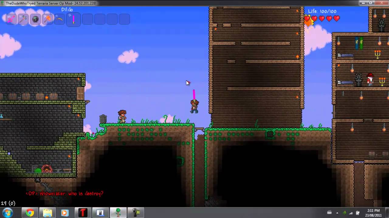 Как сделать сервер на terraria Как сделать сервер на terraria
