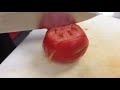 How to dice a tomato correctly - chef