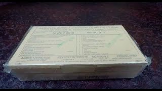 MRE Review 2016 French RCIR Menu 7 Asian Shrimp And Mackerel Pate