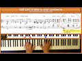 'Our Love is Here To Stay' (Gershwin) - jazz piano tutorial