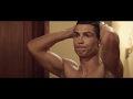 Cristiano Ronaldo locked out of hotel room in underwear.