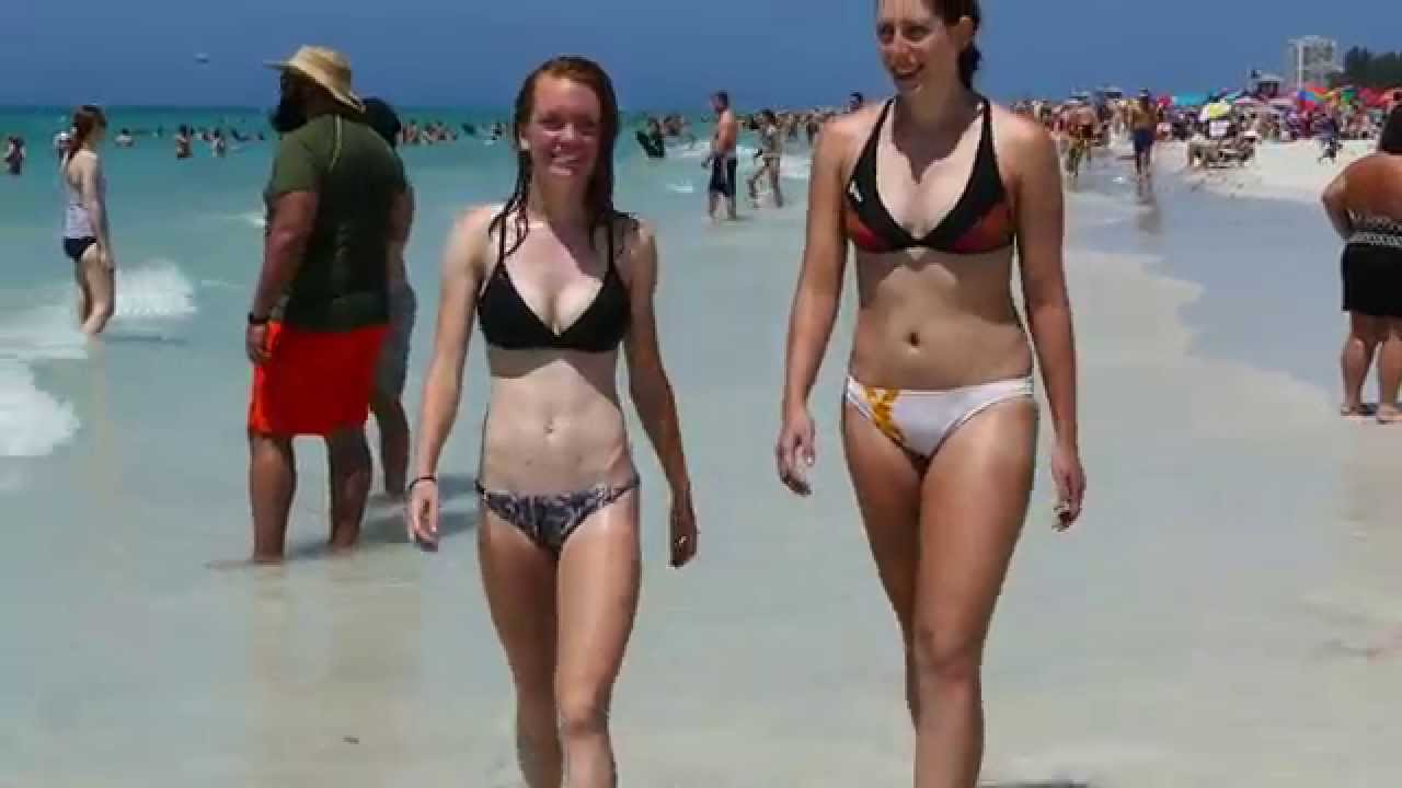 Camcorder bikini beach